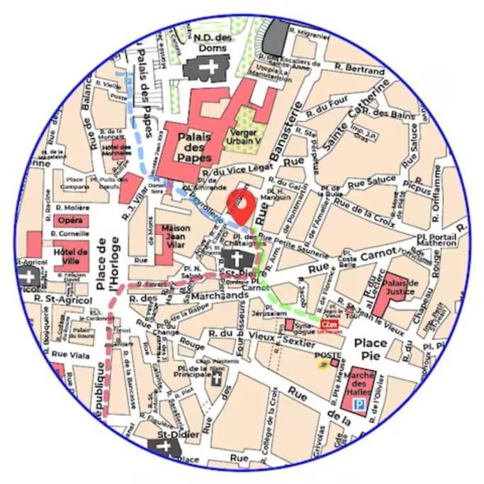 Apartament Centre Palais Des Papes B3 Clim - 123Awinion Zewnętrze zdjęcie